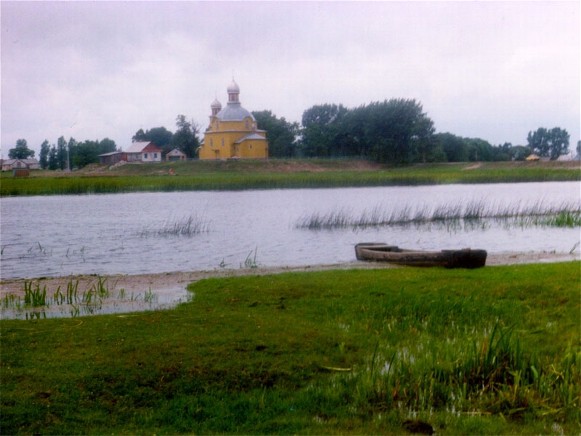 Image - A view of the Turiia River (Volhynia oblast).